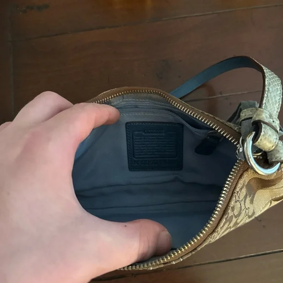 Coach Rare Patchwork Mini Shoulder Bag - Picture 5 of 8